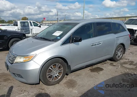 2012 Honda Odyssey Ex-L z USA, uszkodzony, nr VIN 5FNRL5H63CB057948